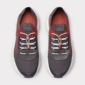 Clarks | Shoes | Mens Clarks Nxe Lo Walking Sneakers In Dark  display picture 1